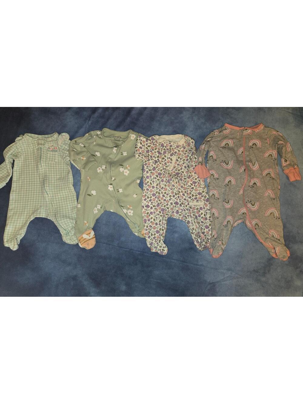 Newborn girls sleepers